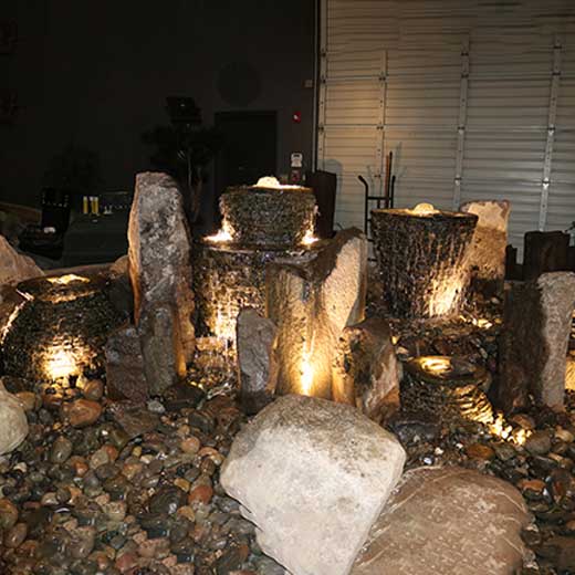 water-feature-with-lights-in-showroom-waterfall-pond-supply